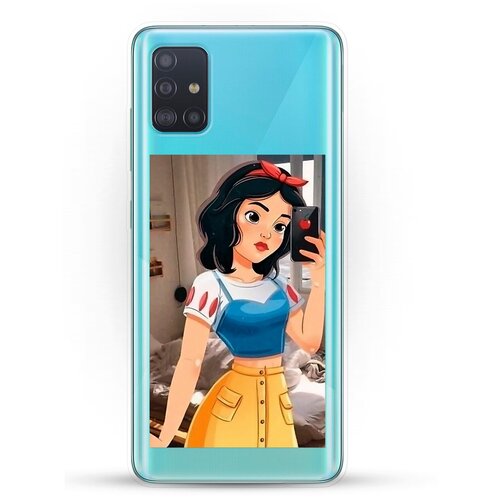 фото Силиконовый чехол белоснежка на samsung galaxy a51 andy & paul