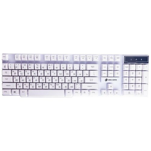 Клавиатура с подсветкой игровая Dialog KGK-15U Gan-Kata белая 135300₽