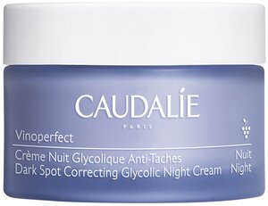 Caudalie Vinoperfect Dark Spot Correcting Glycolic Night Cream ночной крем для лица с гликолевой кислотой, 50 мл