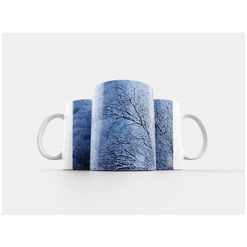 фото Кружка "зима, деревья, снег" 320 мл lotsprints