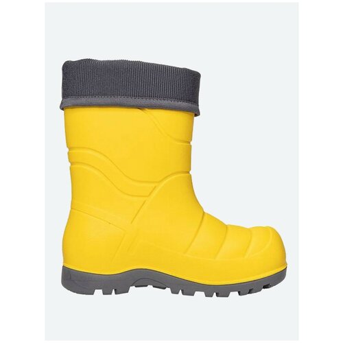 фото Сапоги резиновые для мальчиков, цвет желтый, размер 26-27, бренд nordman, артикул 1-912-е03 flash