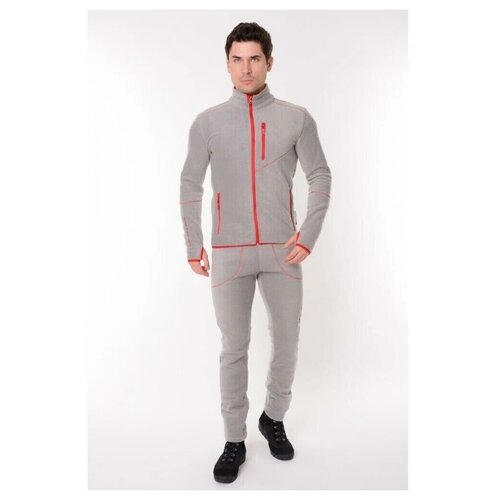 Комплект термобелья Triton Gear RICH, флис, шерсть, размер 56-58, серый