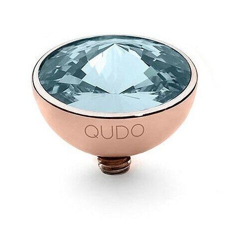 Шарм Bottone Aquamarine / шармы от Qudo на кольцо или браслет / украшение / бижутерия