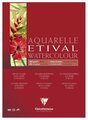 Альбом для акварели 10л, А4, на склейке Clairefontaine "Etival", 200г/м2, классическое зерно