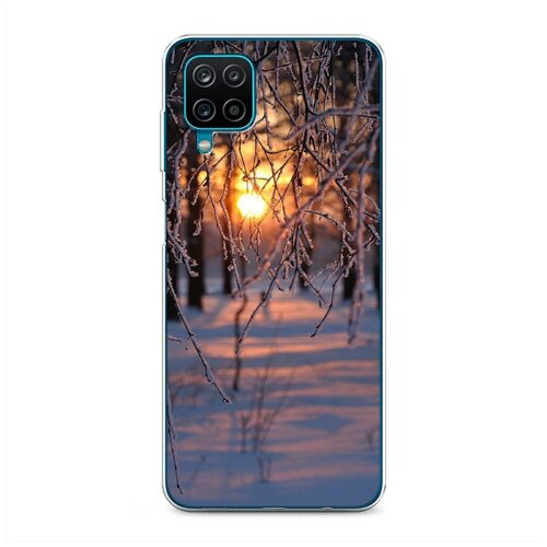 фото Силиконовый чехол "зима 7" на samsung galaxy a12 / самсунг галакси а12 case place