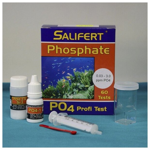 Тест на фосфаты Salifert Phosphate (PO4) Profi-Test - фотография № 3