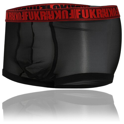 фото Трусы-боксеры "fukr easy access boxer with zipper - black" / andrew christian / черный / размер m