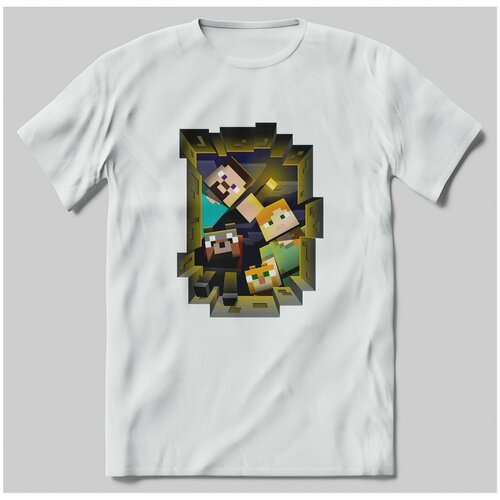фото Футболка с принтом minecraft - 111 brut-shop