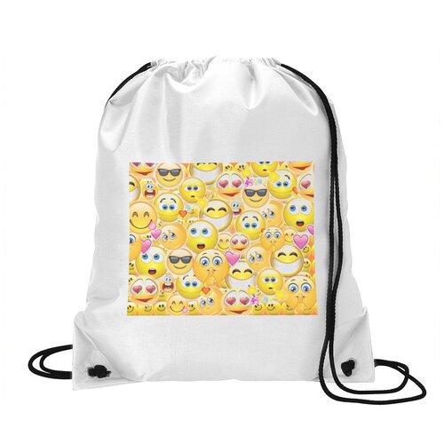 фото Сумка для обуви coolpodarok смайлики