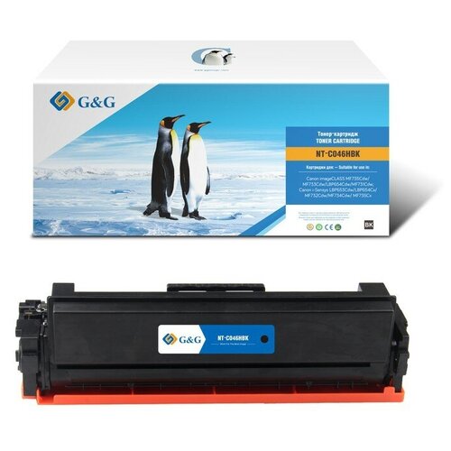 Картридж G&G NT-C046HBK чёрный для Canon i-SENSYS LBP653/654 MF732/734/735 (6300 стр)