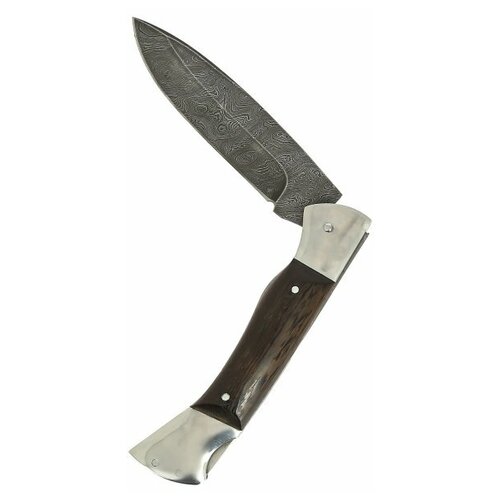 фото Складной нож снайпер (дамасская сталь, рукоять венге) ип семина елена павловна