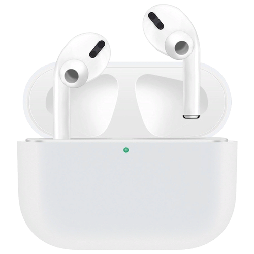 Силиконовый чехол для AirPods Pro, белый