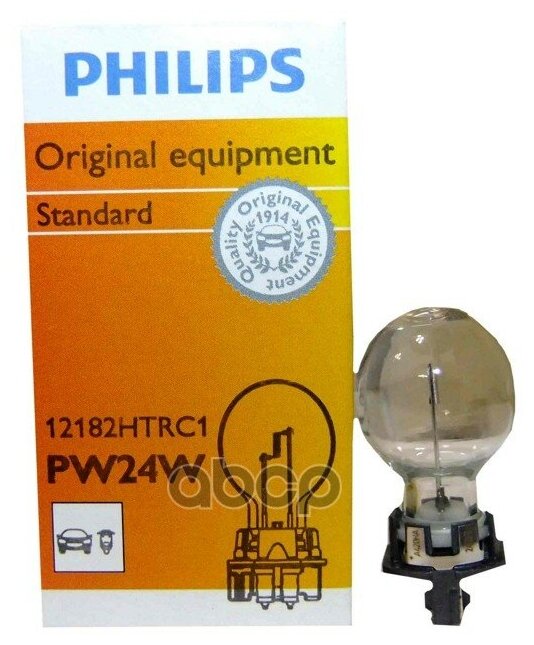 Лампа Сигнальная Pw24w 12v 24w Htr (Коробка 1 Шт.) Philips арт. 12182HTRC1