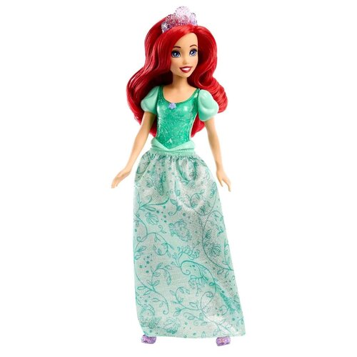Кукла Mattel Disney Princess Ариэль, 29 см, HLW10 зеленый/красный