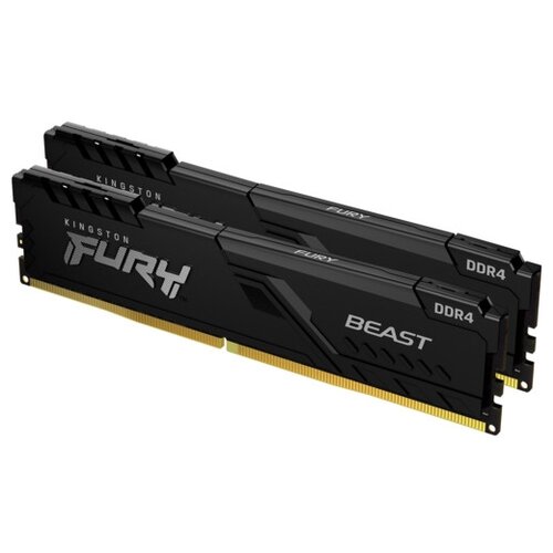 Оперативная память Kingston FURY Beast 32 ГБ (16 ГБ x 2) DDR4 3000 МГц DIMM KF430C16BBK2/32