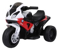 RiverToys Мотоцикл Moto JT5188 (кожа), красный