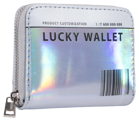 Кошелёк с голографическим эффектом Lucky wallet 