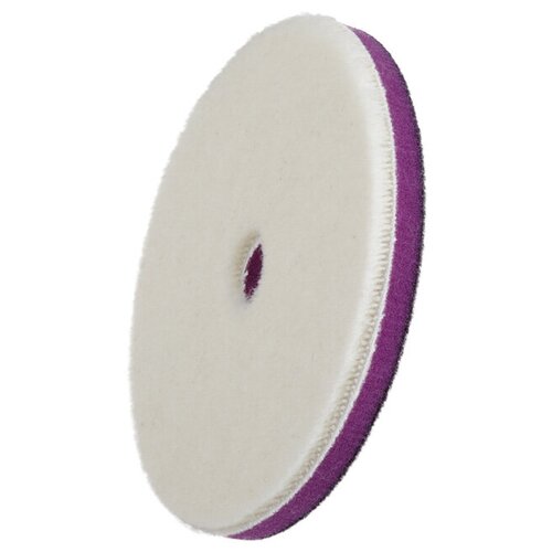 135/15 мм ZviZZer белый меховой круг (ворс 5 мм) Doodle