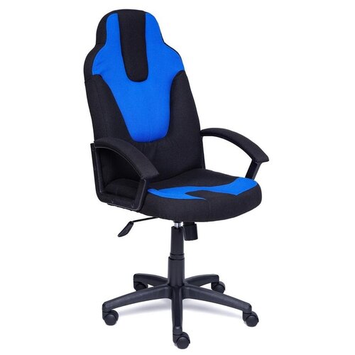 фото Компьютерное кресло tetchair нео 3 для руководителя, обивка: текстиль, цвет: черный/синий