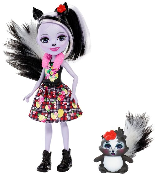 Кукла Enchantimals с питомцем DVH87 черный