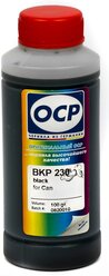 Чернила OCP BKP 230 черные пигментные для картриджей Canon MAXIFY PGI-1400BK/2400BK и GI-490BK