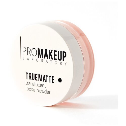 ProMAKEUP Laboratory Пудра рассыпчатая True Matte 1 шт. прозрачный 10 г