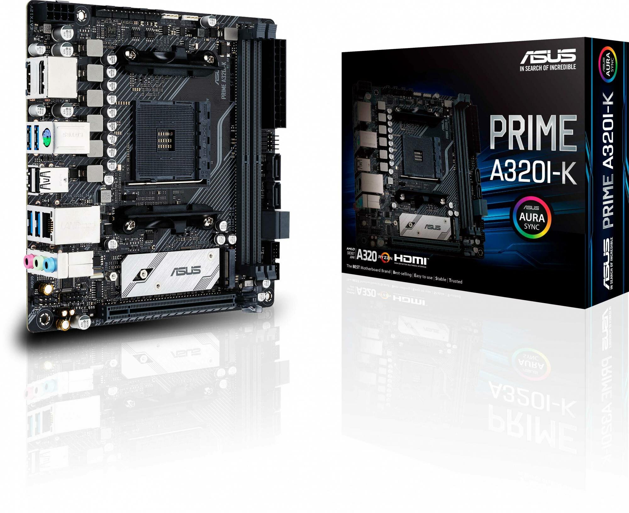 Материнская плата ASUS PRIME A320I-K