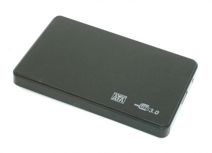 Бокс для жесткого диска 2,5" пластиковый USB 3.0 DM-2508 черный 057912