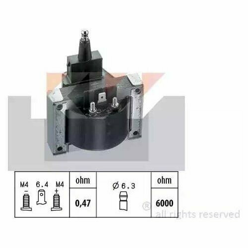 Катушка зажигания Kw 470107