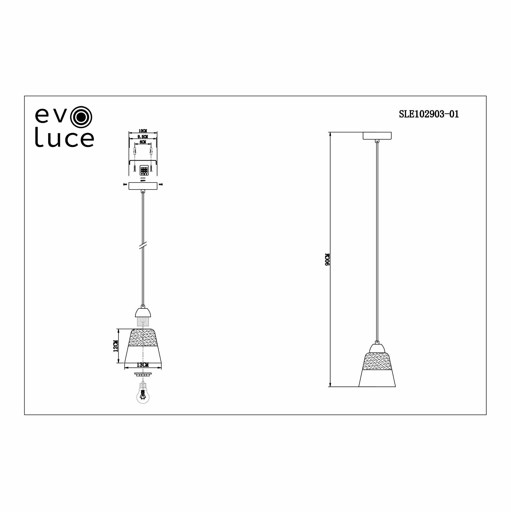 Светильник Evoluce LIRINO SLE102903-01 - фото №3