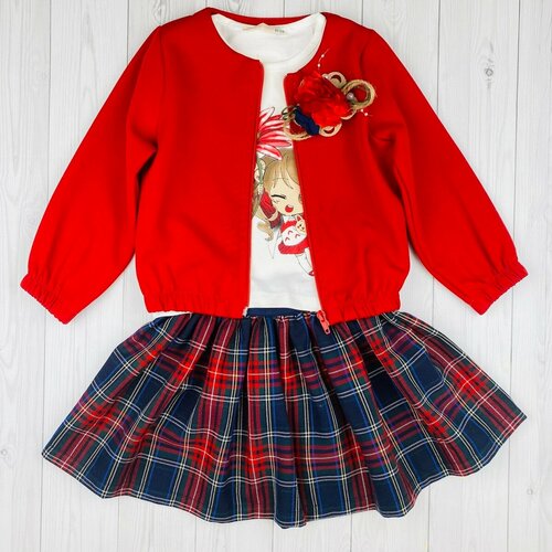 Комплект одежды Baby Rose, размер 92, красный