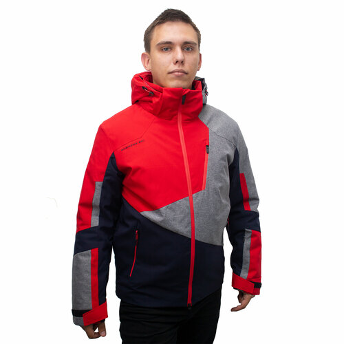 Куртка WHSROMA, размер 48, красный, черный