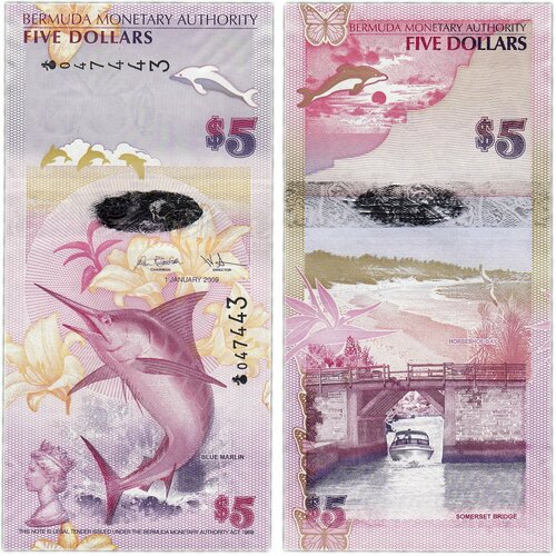 Бермуды 5 долларов 2009