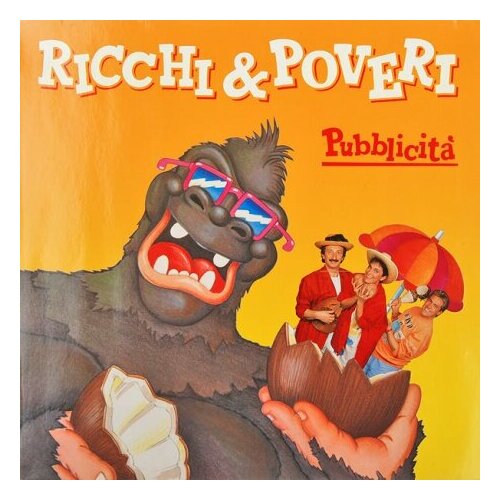 Старый винил, Baby Records , RICCHI & POVERI - Pubblicità (LP , Used) старый винил cetra ricchi