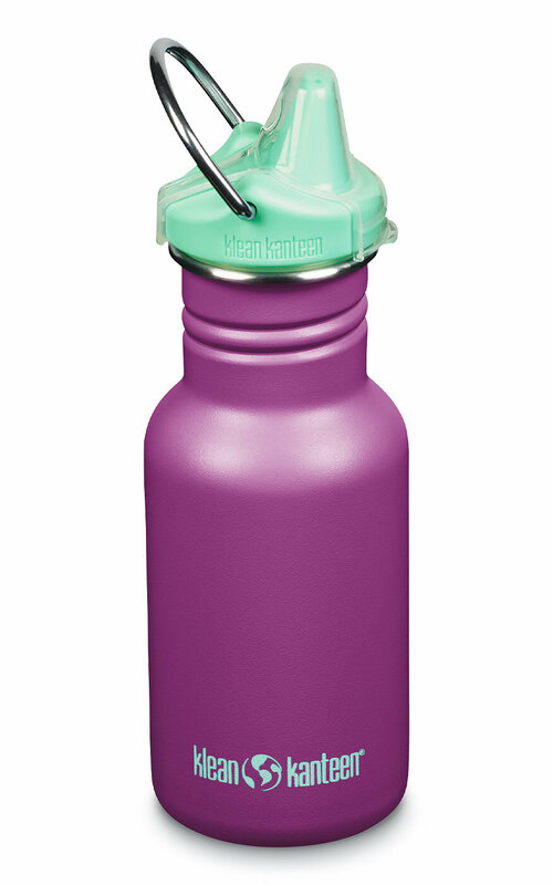 Детская бутылка Klean Kanteen Kid Classic Narrow Sippy 12oz (355 мл) Sparkling Grape