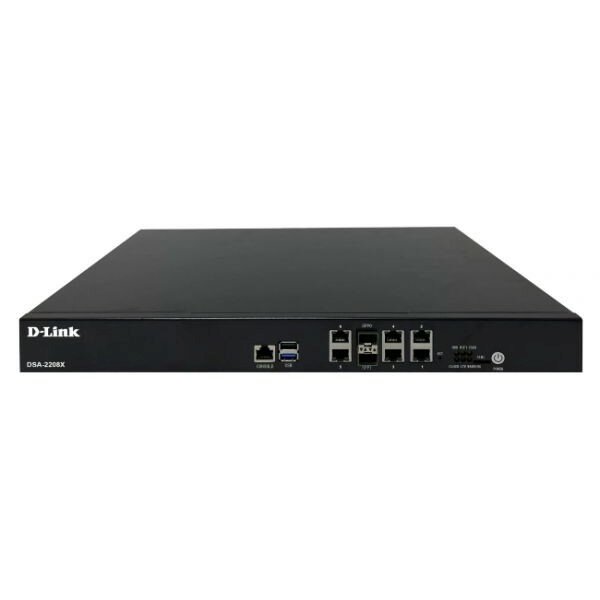 D-Link Service Router, 6x1000Base-T, 2x10GBase-X SFP+, 2xUSB ports, RJ45 Console