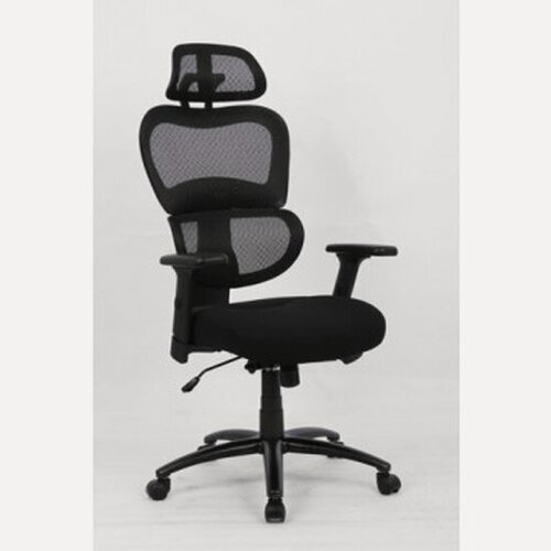 Изображение товара Кресло руководителя Easy Chair 647 TTW эргономичное, сетка, ткань TW черная