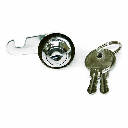 Замок почтовый 16 мм никель
