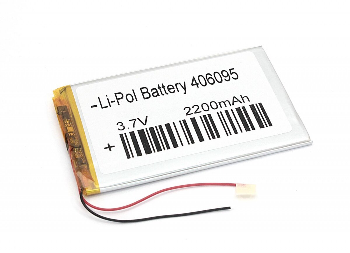 Аккумулятор Li-Pol (батарея) 4x60x95mm 2pin 3.7V/2500mAh