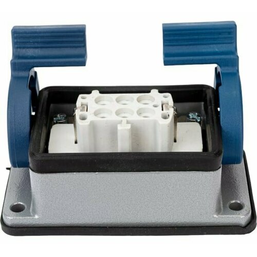 Emas Розетка, 2-фиксатора, для панели 6 полюсов 16А,400 В EBM06PM42