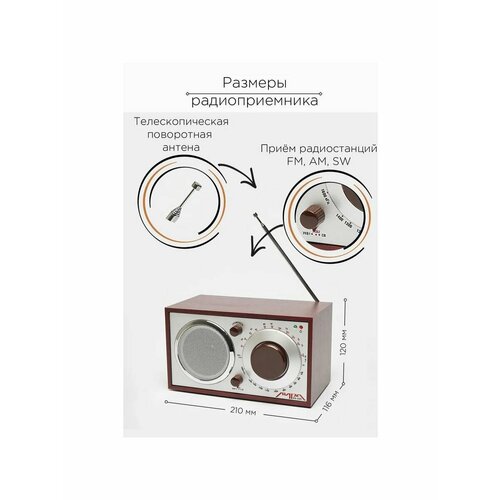 Радиоприемник от сети портативный