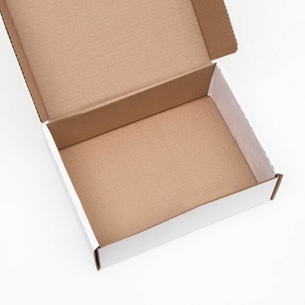 Коробка-шкатулка, белая, 27 x 21 x 9 см