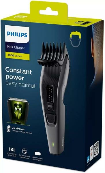 Машинка для стрижки волос Philips HC3525/15 серый