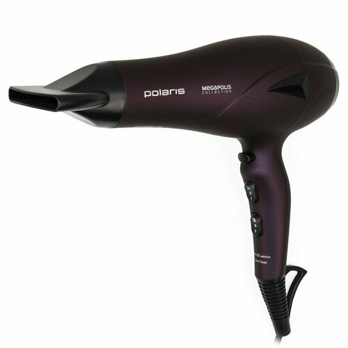 Фен Polaris PHD 2010Ti Megapolis Collection 2400 Вт 2 скорости фиолетовый 014244 607200₽