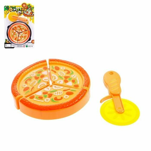 Игровой набор продуктов на липучке «Пицца Маргарита» (комплект из 10 шт)
