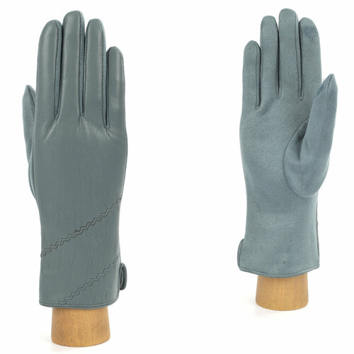 фото Перчатки fabretti, размер 7, голубой