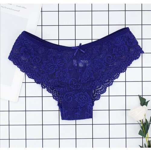 фото Трусы , размер 2xl, синий cassandra secret