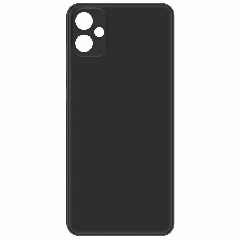 Чехол-накладка Krutoff Silicone Case для Samsung Galaxy A05 черный