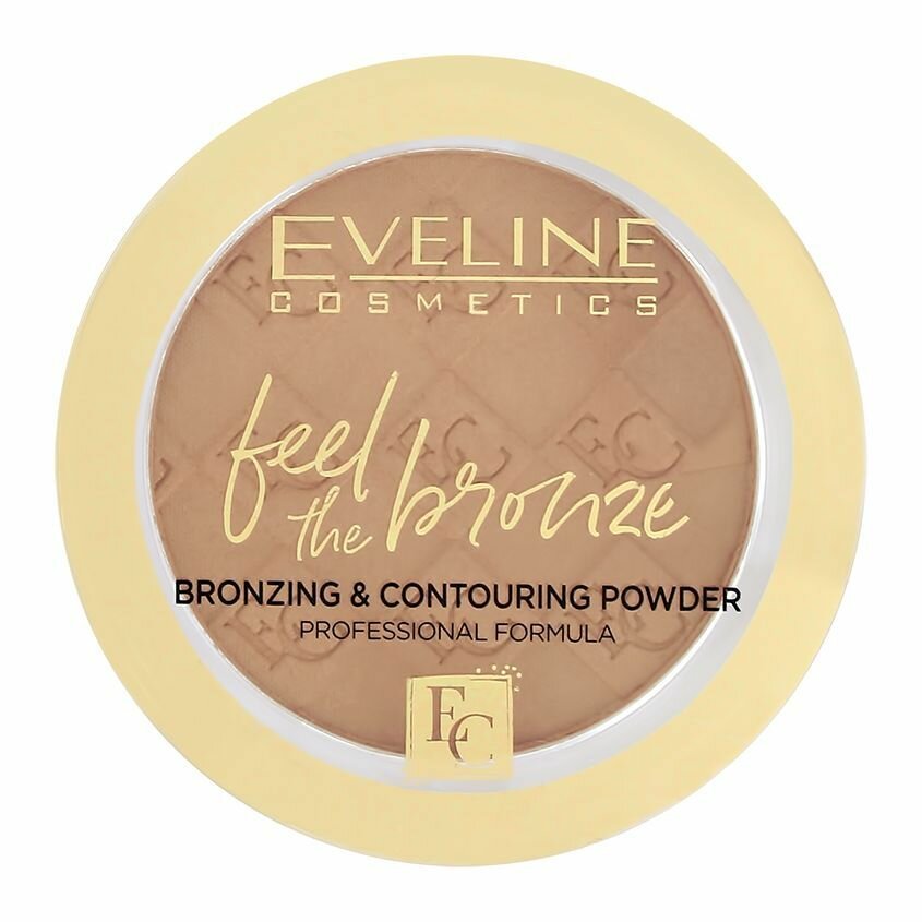 Бронзер для лица EVELINE FEEL THE BRONZE тон 01 milky way