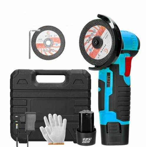 Углошлифовальная аккумуляторная машинка в кейсе с двумя аккумуляторами 380000₽